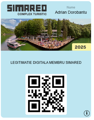 Simared Complex Digital Membership Card in Apple Wallet